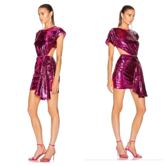 Alice Mccall Electric CutOut Sequin Dress. - Picture 4 of 11